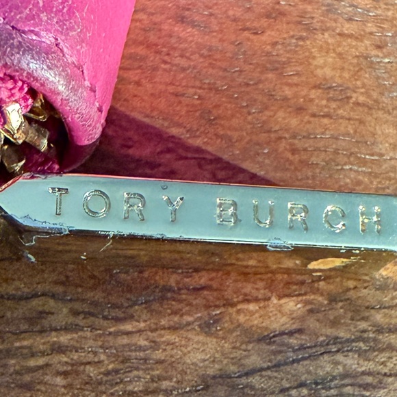 Tory Burch Hot Pink Zipper Wallet - Picture 5 of 5